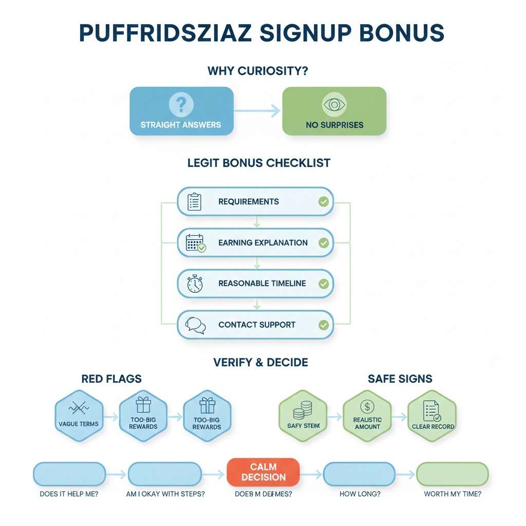 Puffridsziaz Signup Bonus: What You Should Know Before Signing Up