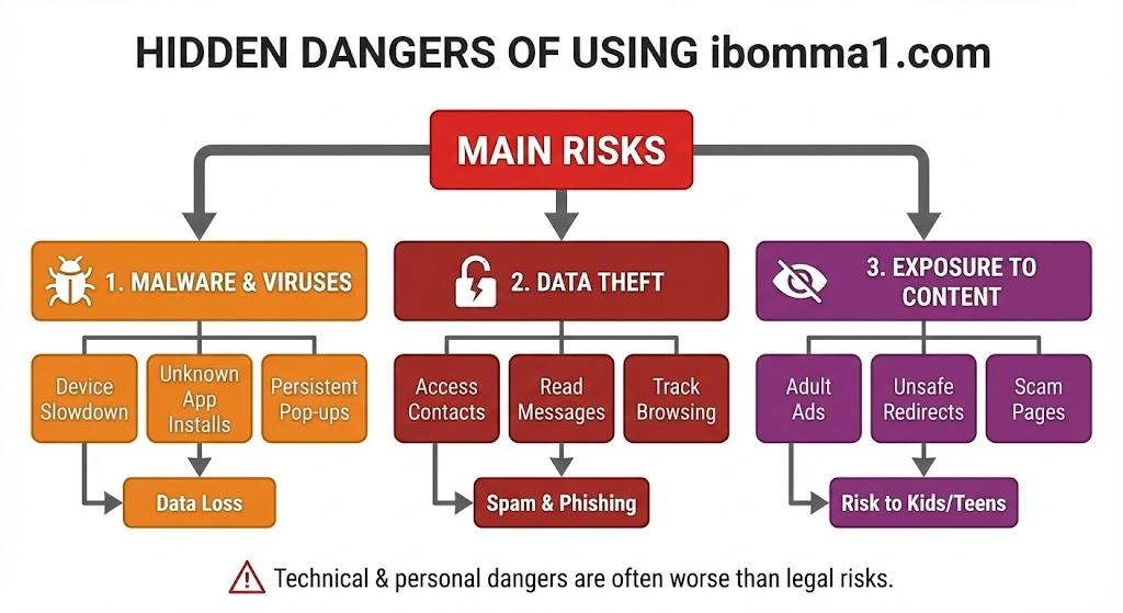 Hidden Dangers of Using ibomma1.com