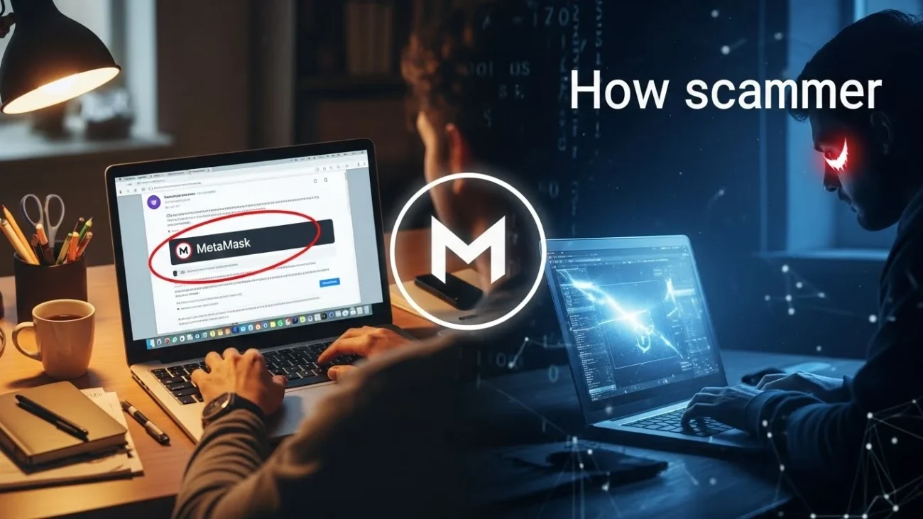 How Scammers Trick You with Fake MetaMask Links on Tumblr