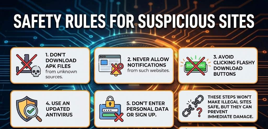 How to Stay Safe Online if Free Movie Sites tempt you